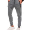 Edoti Men's BASIC uniform sweatpants - graphite melange V-7 EM-PABS