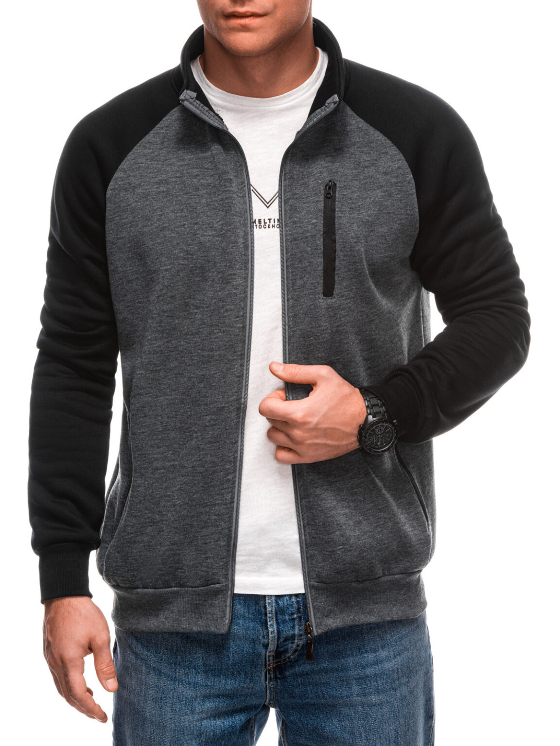 Edoti Men's hooded sweatshirt