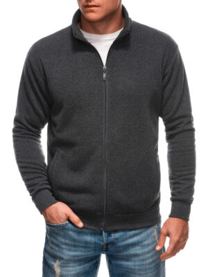 Edoti Men's hoodless sweatshirt