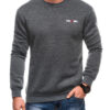 Edoti Men's hoodless sweatshirt