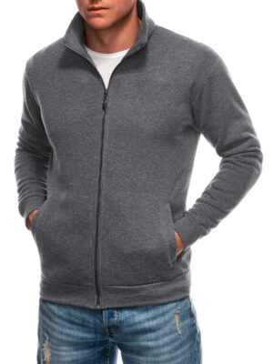 Edoti Men's hoodless sweatshirt