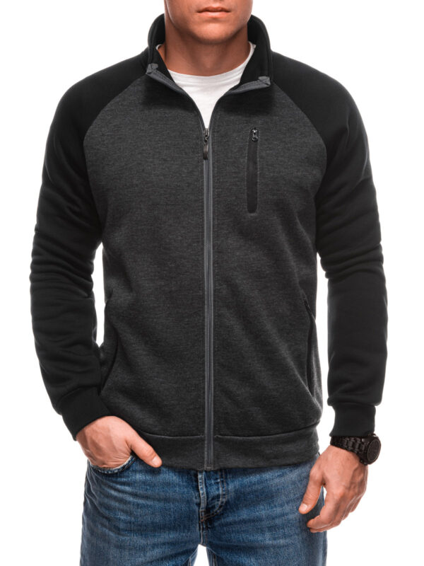 Edoti Men's hoodless sweatshirt