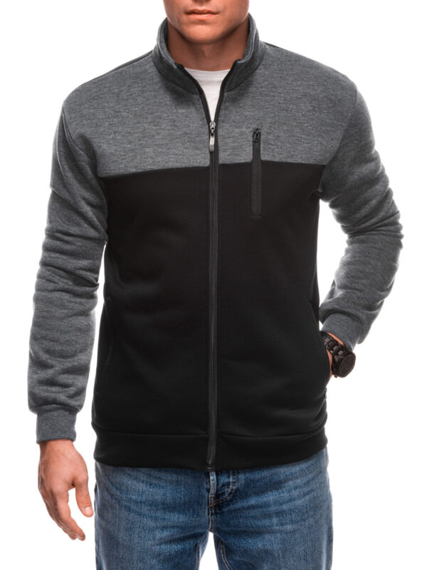 Edoti Men's hoodless sweatshirt