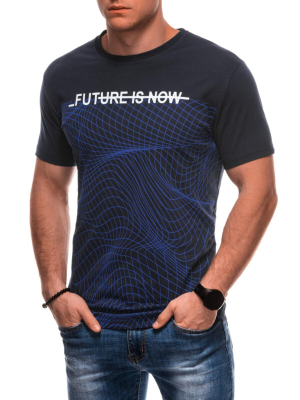 Edoti Men's printed T-shirt