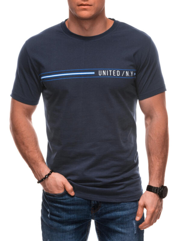 Edoti Men's printed t-shirt