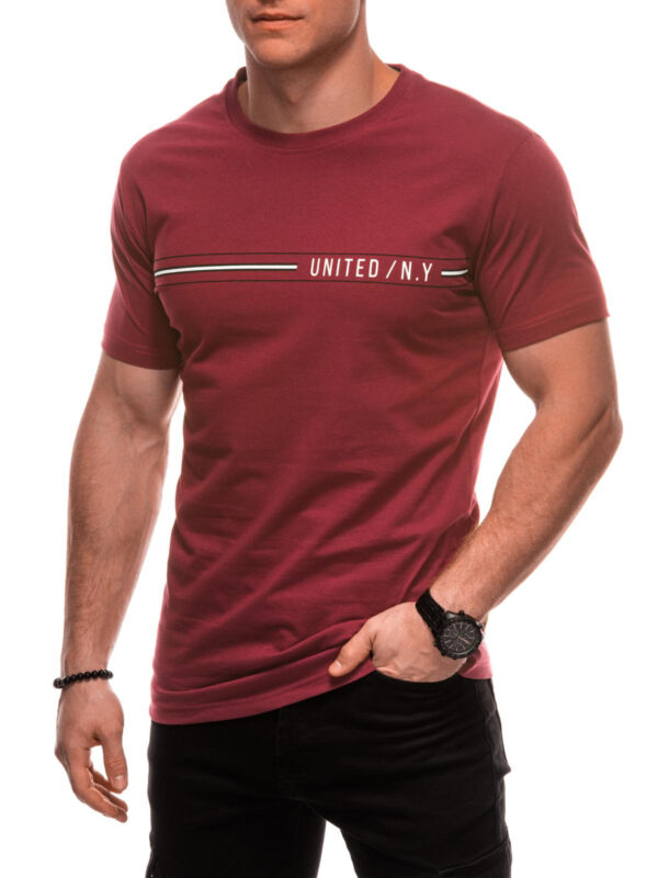 Edoti Men's printed t-shirt