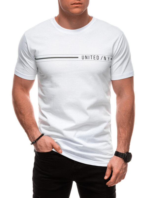 Edoti Men's printed t-shirt