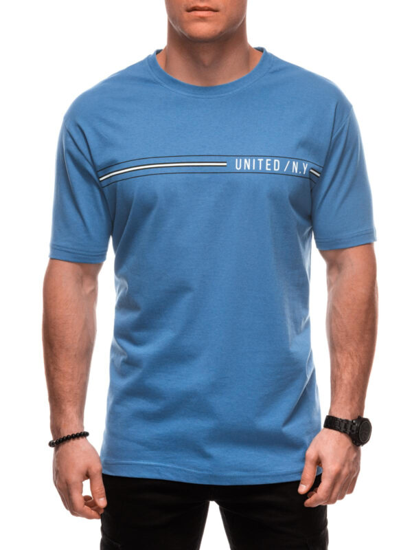 Edoti Men's printed t-shirt
