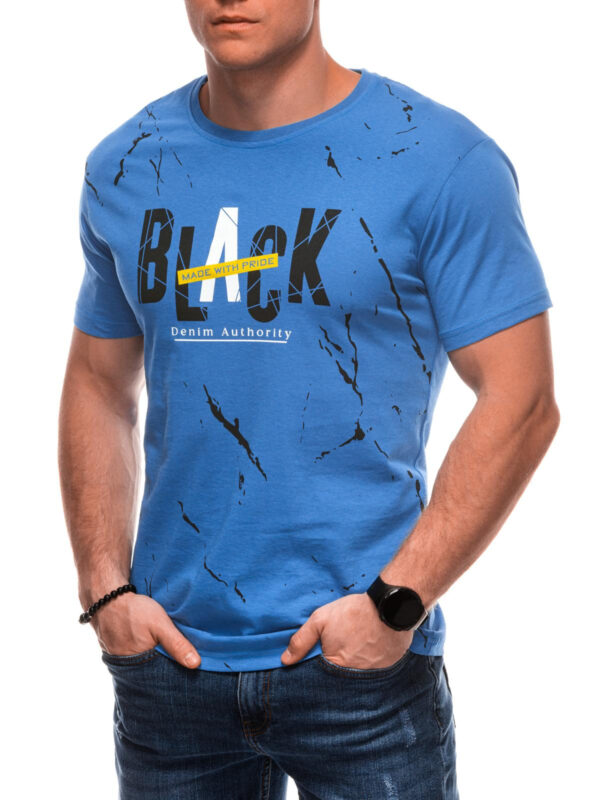 Edoti Men's printed t-shirt