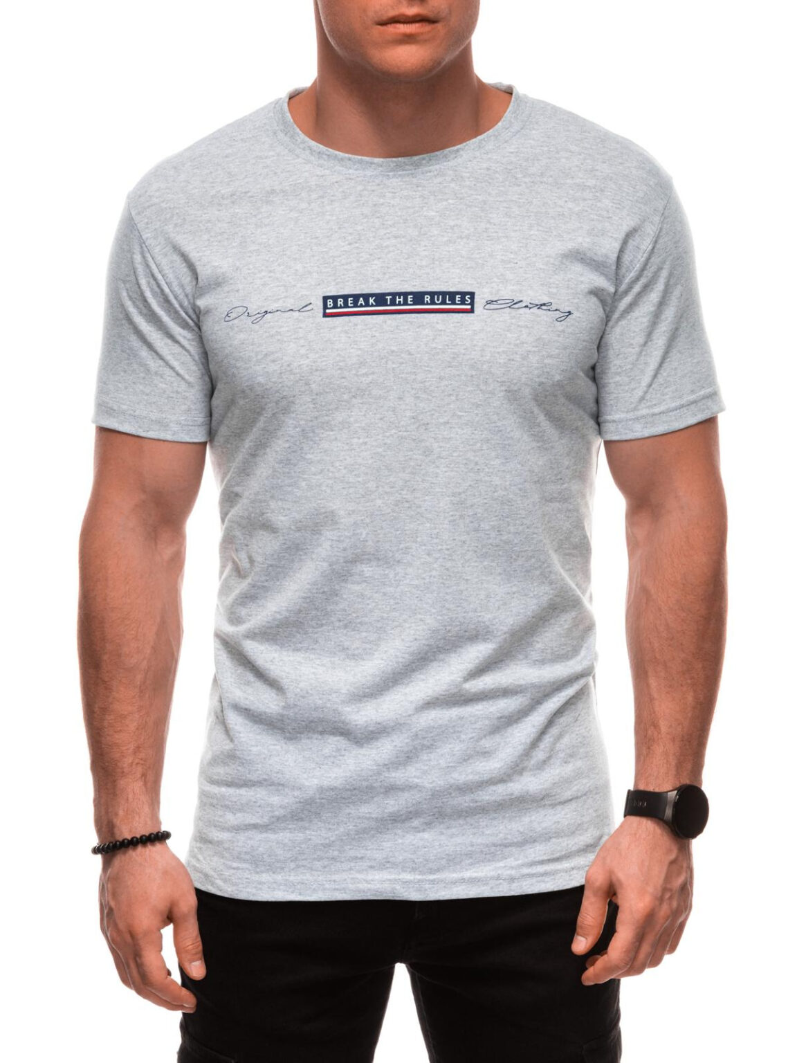 Edoti Men's printed t-shirt