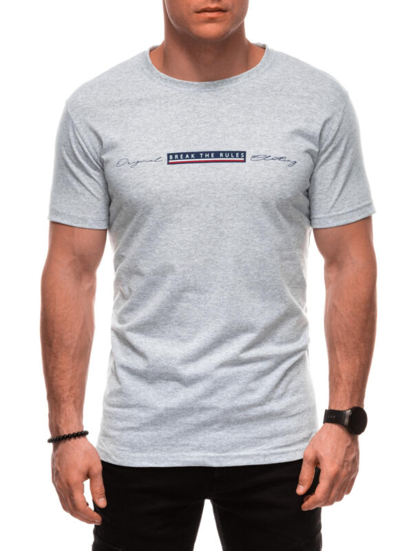 Edoti Men's printed t-shirt