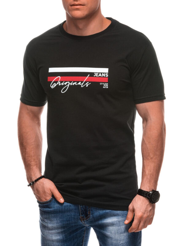 Edoti Men's printed t-shirt