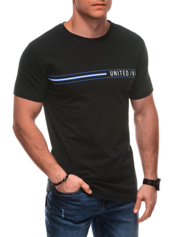 Edoti Men's printed t-shirt