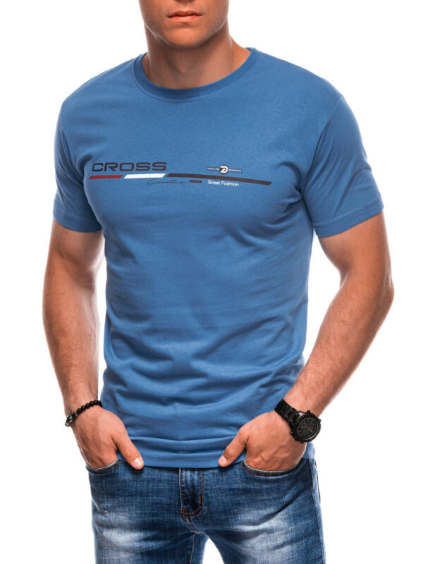 Edoti Men's printed t-shirt