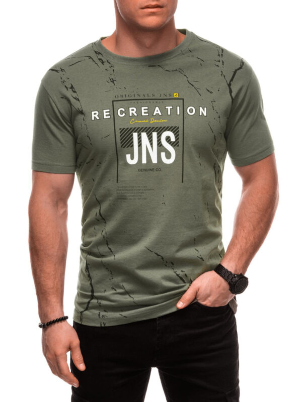 Edoti Men's printed t-shirt