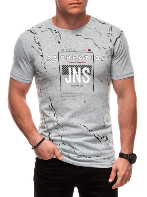 Edoti Men's printed t-shirt