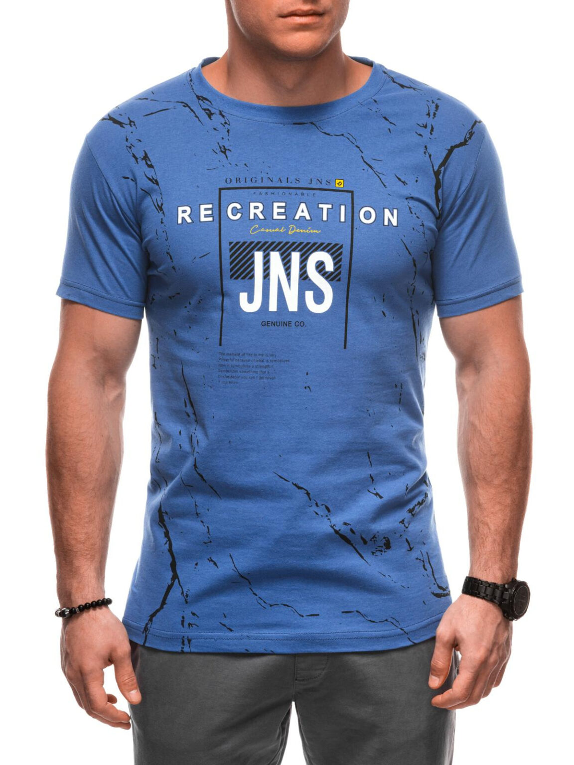 Edoti Men's printed t-shirt