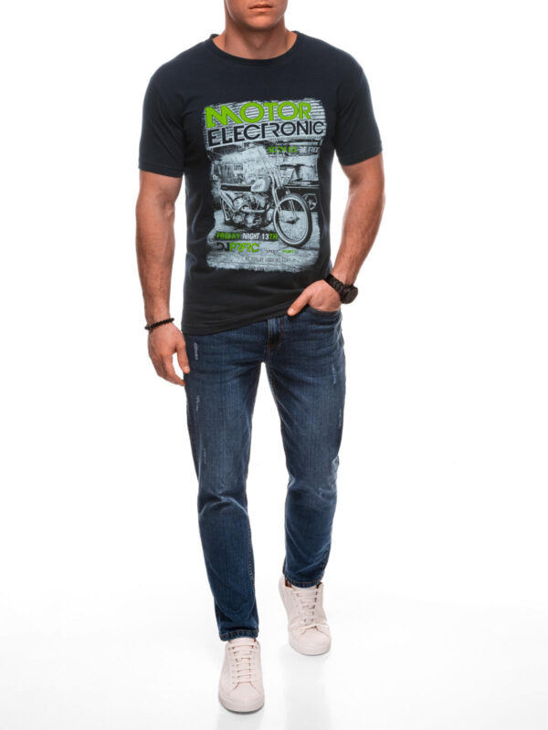 Edoti Men's printed t-shirt