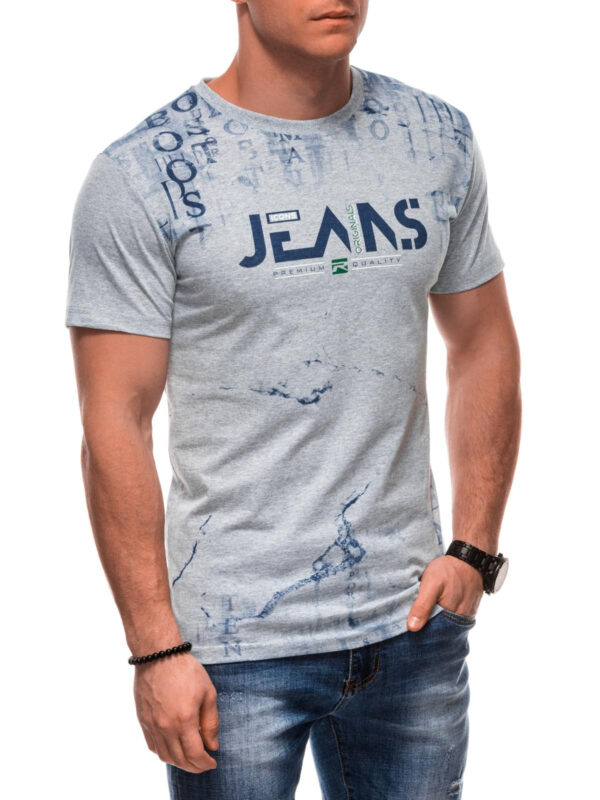 Edoti Men's printed t-shirt