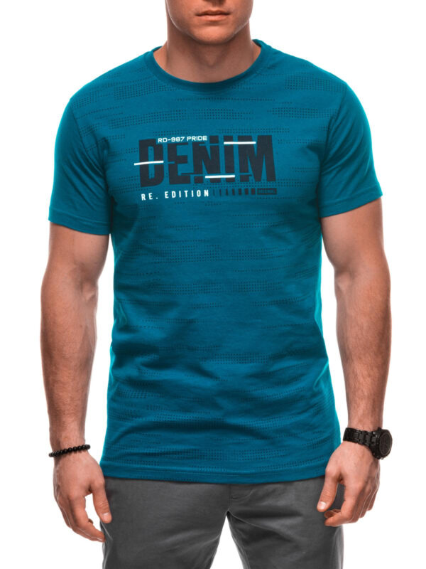 Edoti Men's printed t-shirt