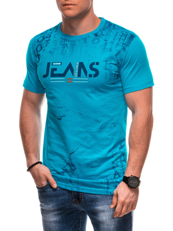 Edoti Men's printed t-shirt
