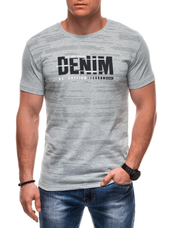 Edoti Men's printed t-shirt