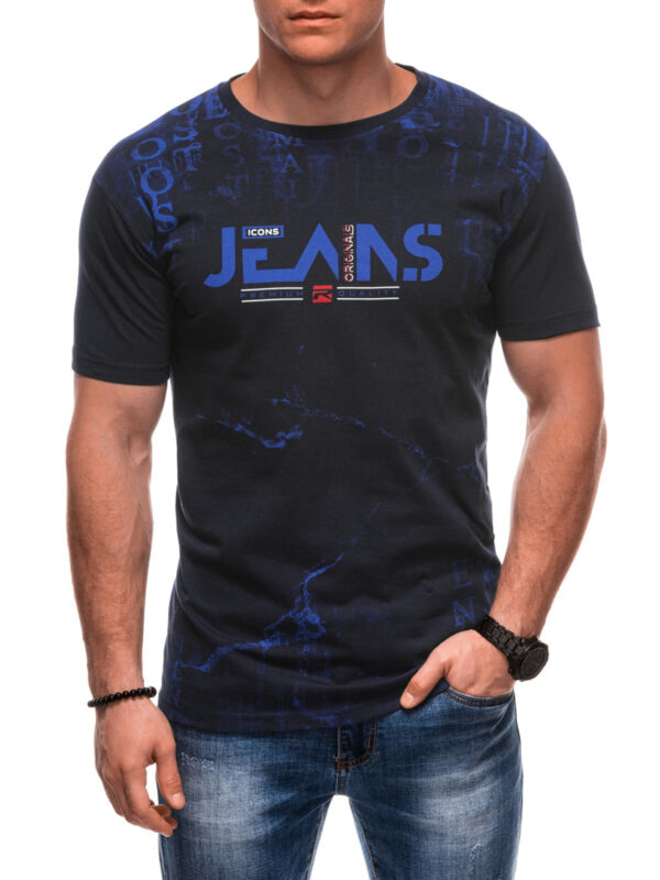 Edoti Men's printed t-shirt