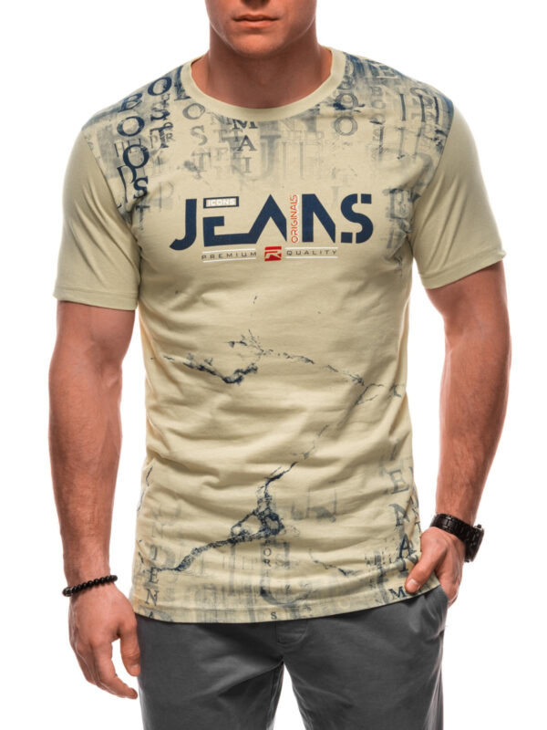 Edoti Men's printed t-shirt