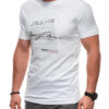 Edoti Men's printed t-shirt