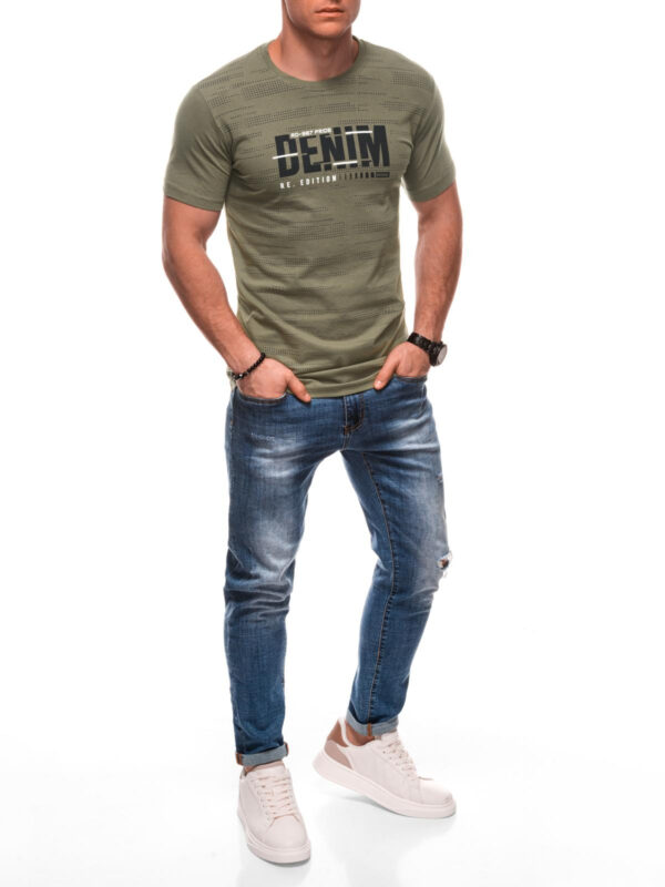 Edoti Men's printed t-shirt