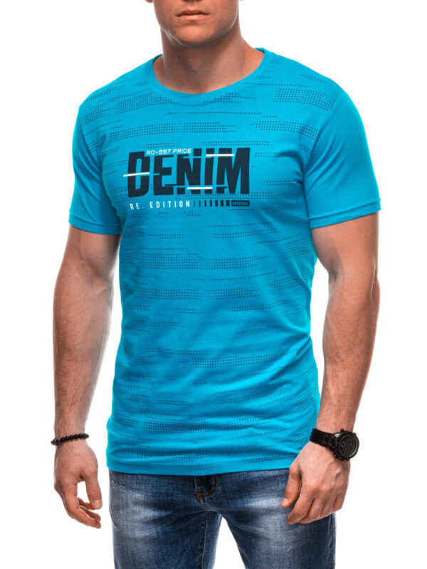 Edoti Men's printed t-shirt