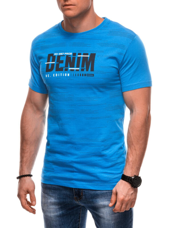 Edoti Men's printed t-shirt