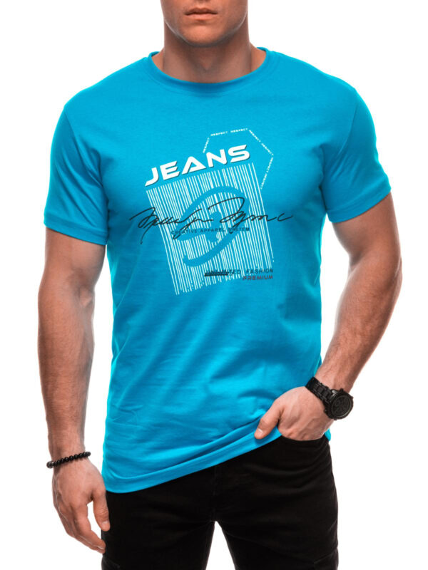 Edoti Men's printed t-shirt