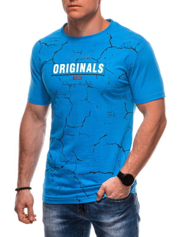 Edoti Men's printed t-shirt