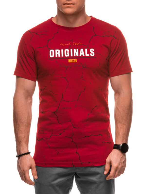 Edoti Men's printed t-shirt