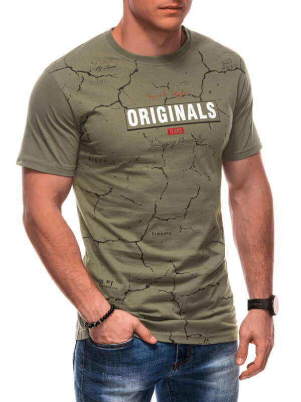 Edoti Men's printed t-shirt