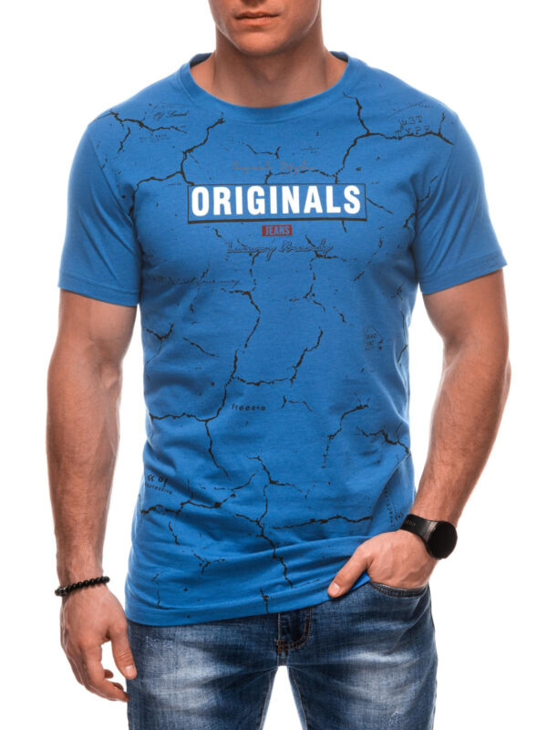 Edoti Men's printed t-shirt