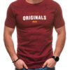 Edoti Men's printed t-shirt