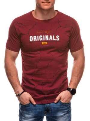Edoti Men's printed t-shirt
