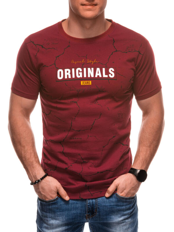 Edoti Men's printed t-shirt