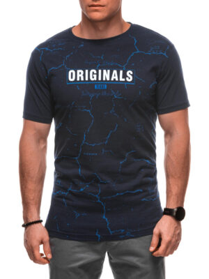 Edoti Men's printed t-shirt