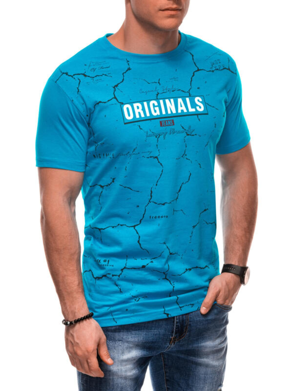 Edoti Men's printed t-shirt