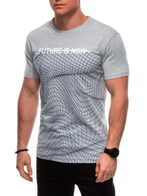 Edoti Men's printed t-shirt