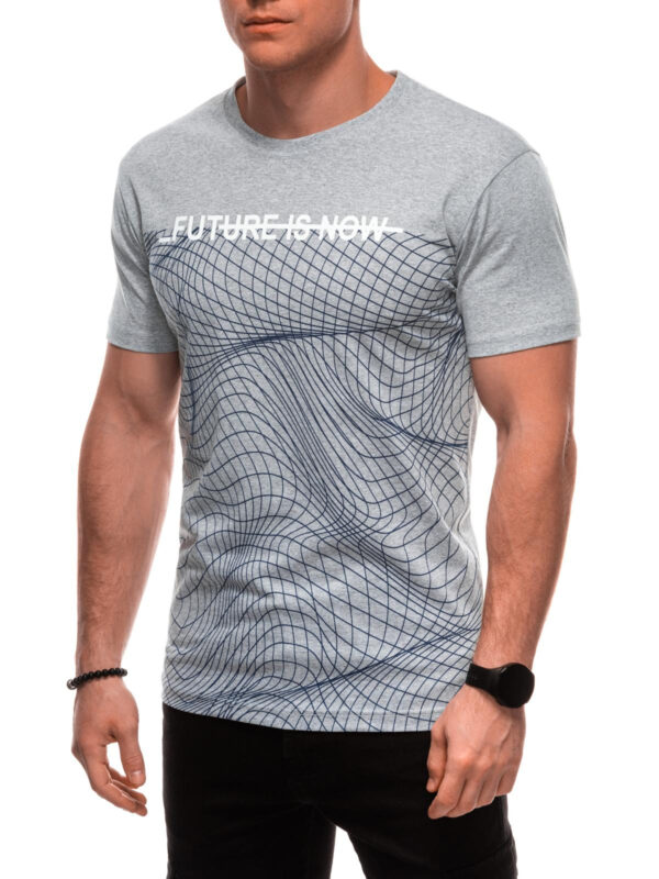 Edoti Men's printed t-shirt
