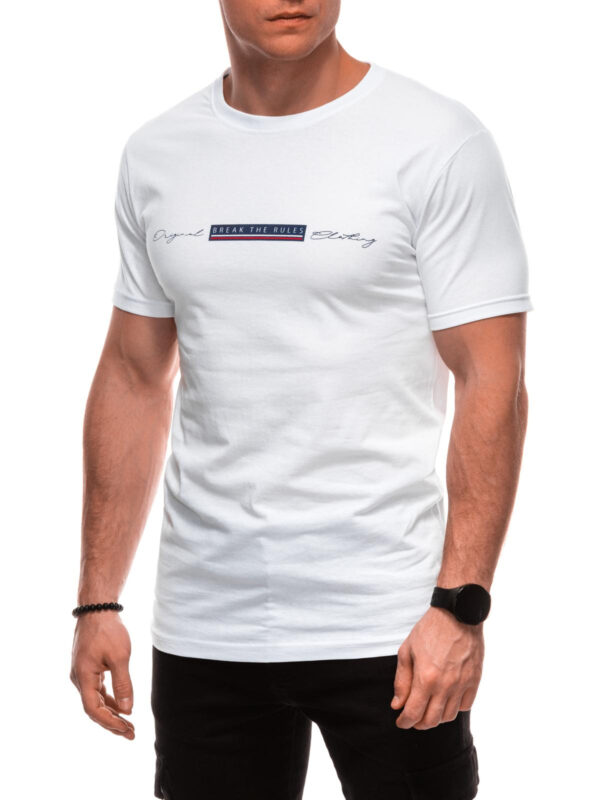 Edoti Men's printed t-shirt