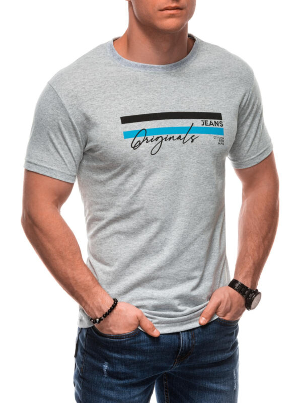 Edoti Men's printed t-shirt