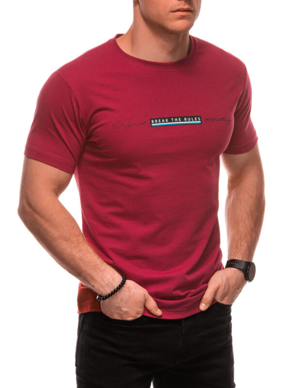 Edoti Men's printed t-shirt