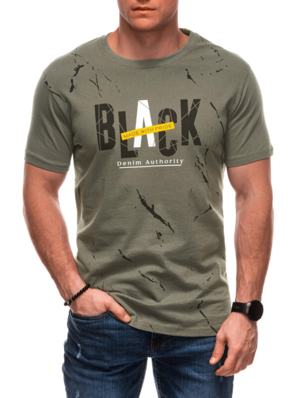 Edoti Men's printed t-shirt