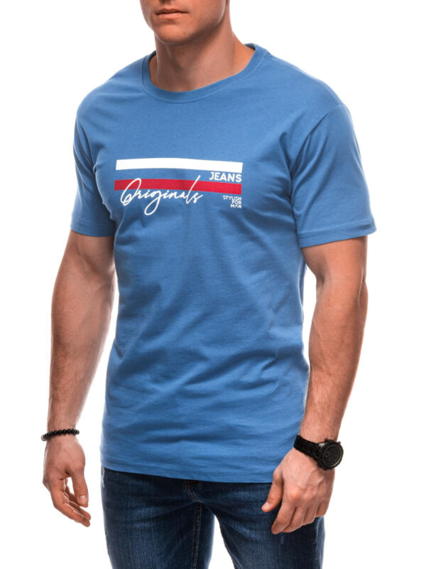 Edoti Men's printed t-shirt