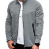 Edoti Men's unbuttoned sweatshirt